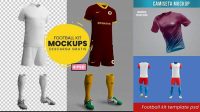 3989+ Mockup Uniforme De Futbol Free PSD Free Download