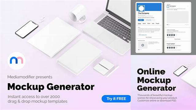 3991+ Linkedin Mockup Generator Free Mockup Templates