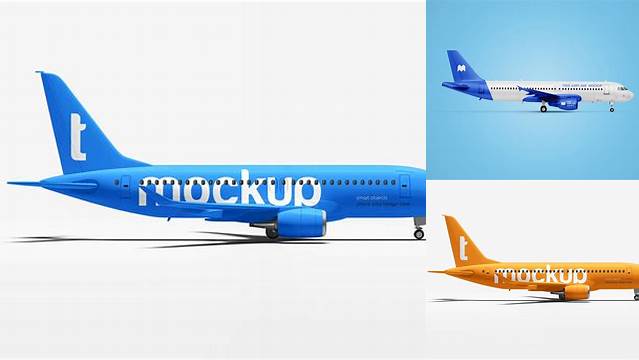 3994+ Airplane Mockup Psd Free Digital Download