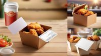 3994+ Fried Chicken Box Mockup Professional Quality PSD Freebie