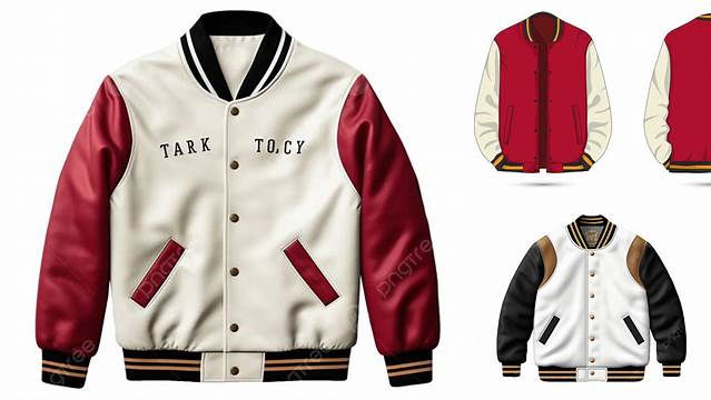 4016+ Varsity Jacket Mockup Smart PNG Image