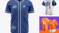 4036+ Baseball Jersey Mockup Psd Smart PNG Image