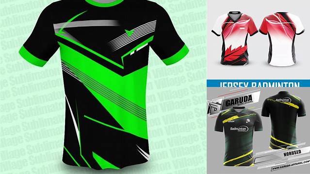 4052+ Desain Jersey Badminton Cdr Editable Photoshop File