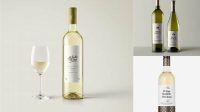 4054+ White Wine Mockup PSD Download