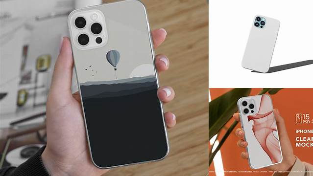 4055+ Iphone 12 Case Mockup Easy Editable