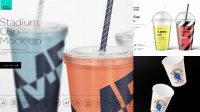 4055+ Stadium Cup Mockup PSD File Download