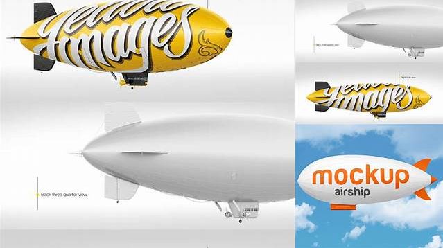 4064+ Zeppelin Mockup Include TIFF