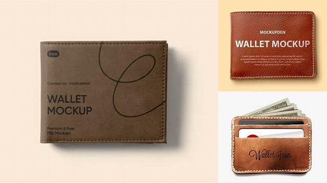 4065+ Wallet Mockup Free Smart PNG Image