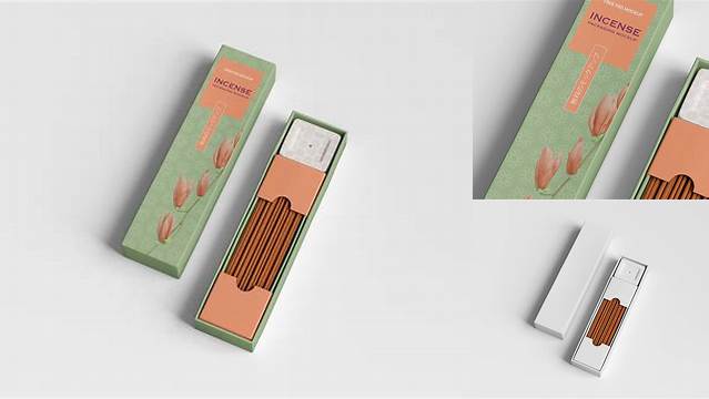 4067+ Incense Packaging Mockup Mockup PSD