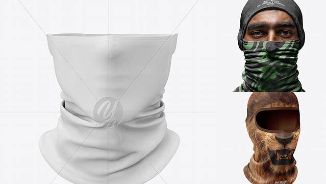 4068+ Ski Mask Mockup Free Hight Resolution