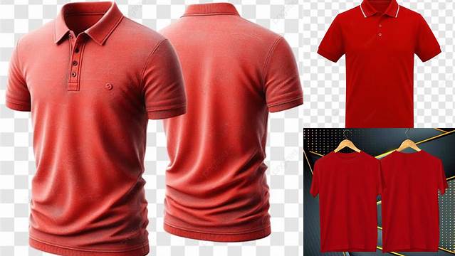 4075+ Mockup Kaos Polos Merah Hight Resolution