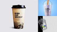 4078+ Boba Cup Mockup Free Free Mockup Templates