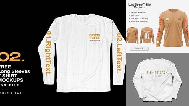 4083+ Long Sleeve Shirt Mockup Free Download Free