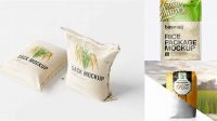 4087+ Rice Bag Mockup Free Download Customizable Design Files