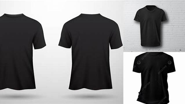 409+ Black Shirt Mockup Mockup File Free Download