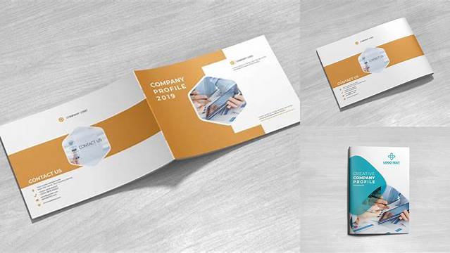 4093+ Mockup Company Profile Free PSD