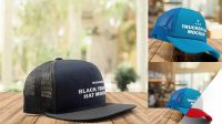 4100+ Trucker Hat Mockup Psd Free High-Quality PSD