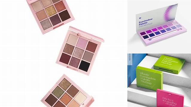 4102+ Eyeshadow Palette Mockup Psd Free Hight Resolution