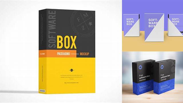 4104+ Software Box Mockup Generator For Free Download