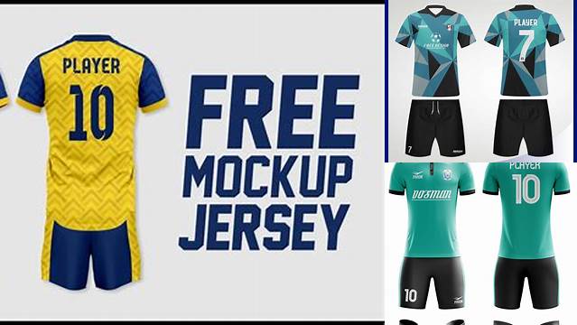 4105+ Mockup Jersey Futsal Coreldraw Smart Editable Design Mockup