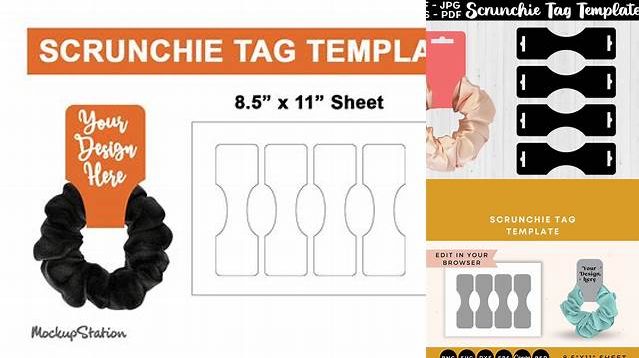 4112+ Scrunchie Tag Template Download Free