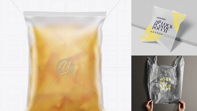 4115+ Frosted Bag Mockup Free Graphic Design Resource