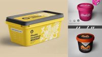 4117+ Plastic Container Mockup Free PSD for Creative Projects