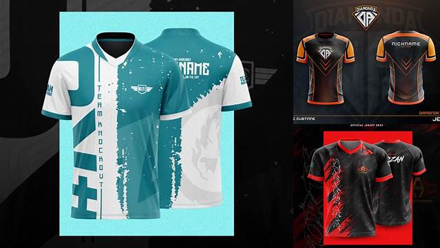 4122+ Esports Jersey Mockup Free Digital Download