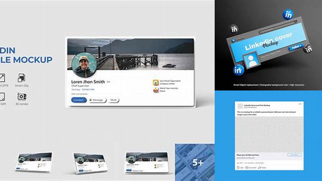 4124+ Linkedin 2019 Mockup PSD Download