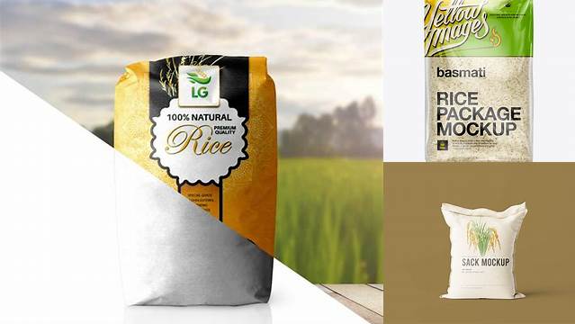 4126+ Rice Bag Mockup Free PSD Free Download