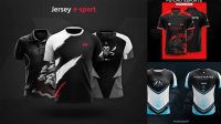 4130+ Download Mockup Jersey Esport PSD Download