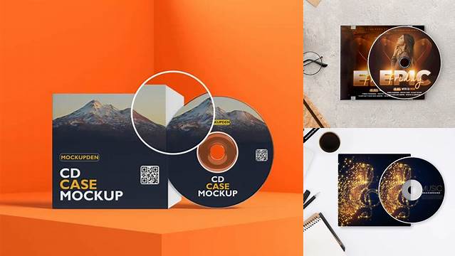 4131+ Cd Cover Mockup Psd Download Free