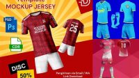 4131+ Mockup Jersey Bola Cdr High-Resolution PSD Download