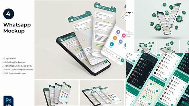 4134+ Whatsapp Mockup Psd Free Download Include TIFF