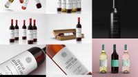 4135+ Wine Bottle Mockup Graphicburger Download Now Free PSD Template