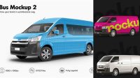 4141+ Toyota Hiace Mockup Free PSD Free Download