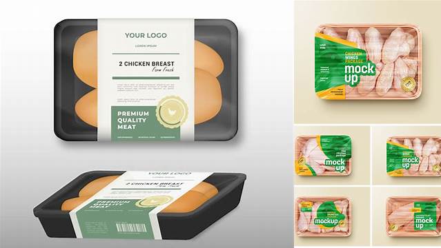 4143+ Chicken Packaging Mockup Easy Editable