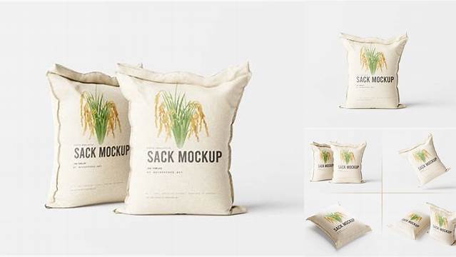 4148+ Rice Sack Mockup Psd Free Download Include TIFF