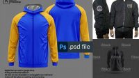 4149+ Mockup Jaket Hitam Smart PNG Image