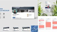 4152+ Linkedin Carousel Mockup Psd Free PSD