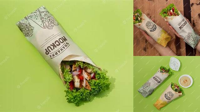 4163+ Shawarma Box Mockup Exclusive Free PSD Mockups