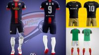 4168+ Mockup Jersey Futsal Cdr Free PSD