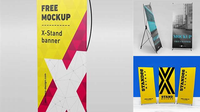 417+ Mockup X Banner Cdr For Free Download