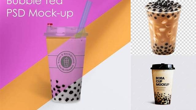 4177+ Mockup Boba High-Quality PSD Files