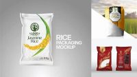 4177+ Rice Packaging Mockup PSD Free Download