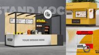 4185+ Food Stall Mockup Free For Free Download