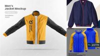 4197+ Mockup Jaket Psd High-Quality Creative PSD