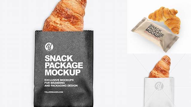 420+ Croissant Mockup Premium Quality Freebie