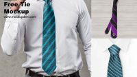 4204+ Tie Mockup Layered Photoshop Template