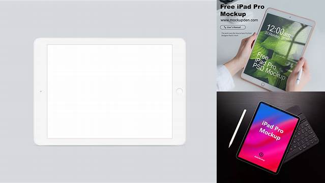 4209+ White Ipad Mockup PSD Free Download